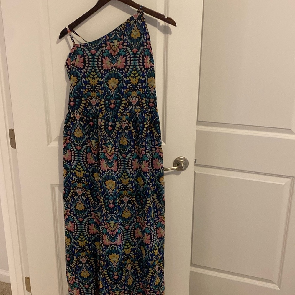 Old navy asymmetrical maxi dress NWT